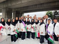 تصاویر ورزشکاران ایران برای حضور در افتتاحیه المپیک پاریس